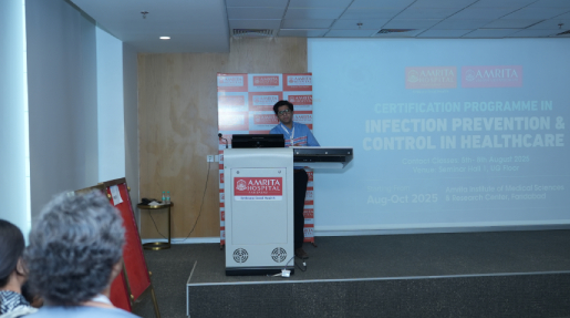 Amrita Hospital, Faridabad Launches 12-Week Certification Program in Infection Prevention & Control