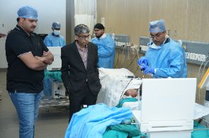 Amrita Hospital, Faridabad, organized a Workshop on Advanced FESS – Anterior Skull Base cadaveric dissection.