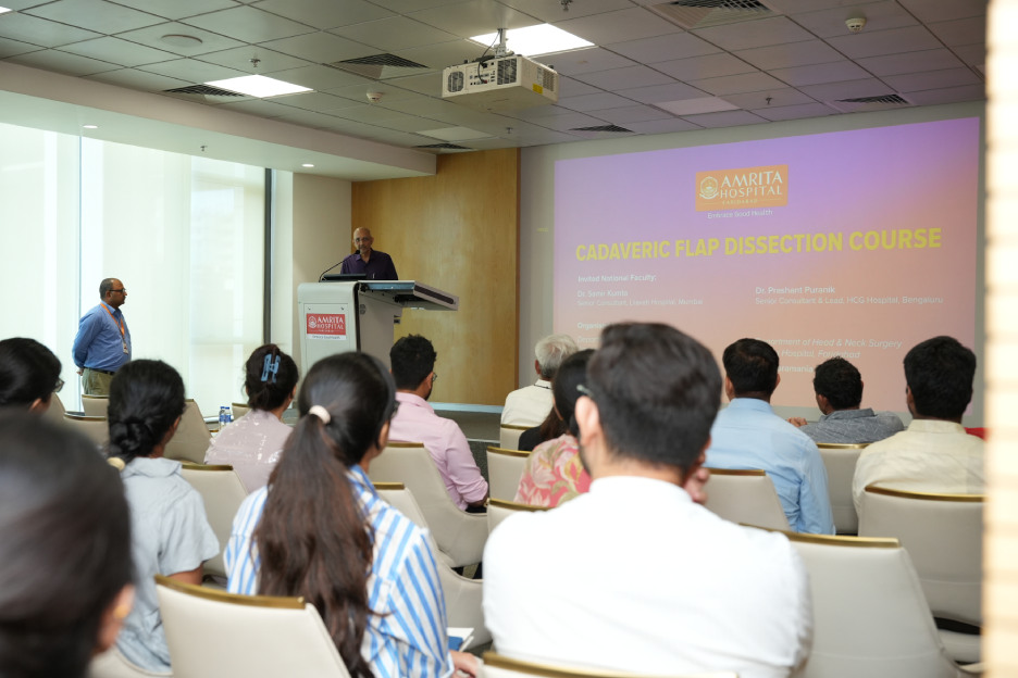 cadaveric-flap-dissection-course-advancing-skills-in-reconstructive-surgery-at-amrita-hospital-faridabad