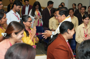 Hon’ble Union Minister Shri Sarbananda Sonowal Visits Amrita Hospital, Faridabad