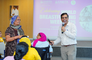 World Breastfeeding Week: Amrita Hospital hosts an Informative Program on Infant Health and Maternal Well-Being