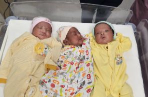 46-Year-Old Diabetic, Hypertensive Woman Delivers 25-Week Triplets via IVF—All Three Babies Survive Without Complications at Amrita Hospital